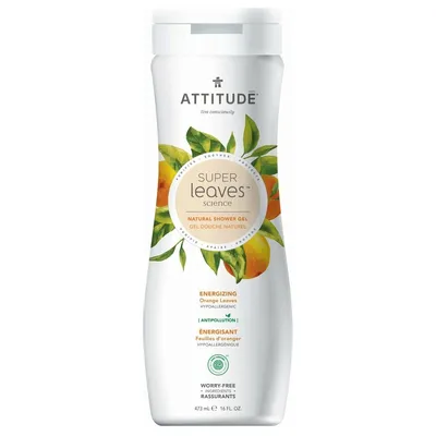 Attitude Super Leaves, Shower Gel Orange Leaves (Żel pod prysznic)