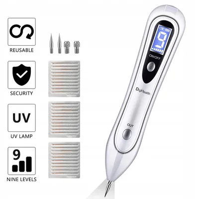 DigHealth Laser Pen (Laser do usuwania brodawek, tatuaży i zmian skórnych)