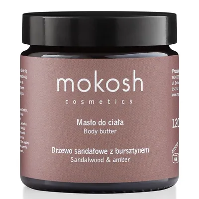 Mokosh Cosmetics Masło do ciała `Drzewo sandałowe z bursztynem`