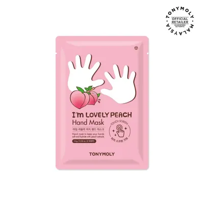 Tony Moly I'm Lovely Peach Hand Mask (Maska na dłonie)