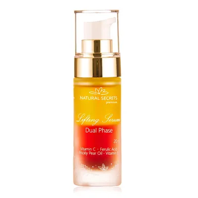 Natural Secrets Dual Phase Lifting Serum (Dwufazowe serum z kwasem ferulowym i wit. C tetra (nowa wersja))