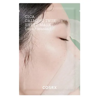Cosrx Pure Fit Cica Calming True Sheet Mask (Wyciszająca maska w płachcie z wąkrotą azjatycką)