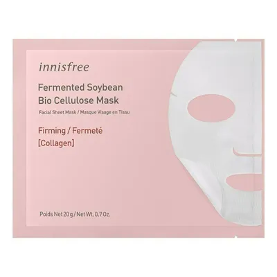 Innisfree Fermented Soybean Bio Cellulose Mask Firming Collagen (Bio-celulozowa maseczka z fermentowaną soją `Ujędrnianie kolagenowe`)
