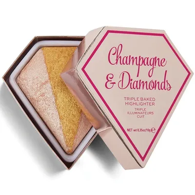 I Heart Revolution Champagne & Diamonds Highlighter (Rozświetlacz do twarzy)
