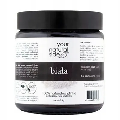 Your Natural Side 100% naturalna glinka biała kaolin