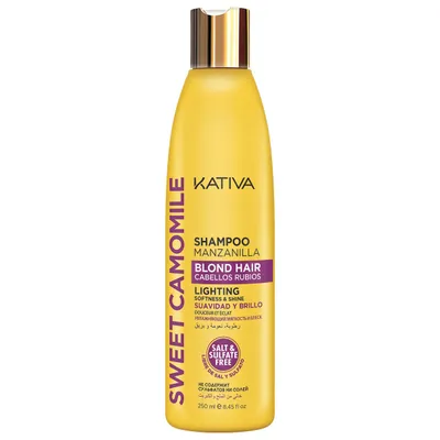 Kativa Sweet Camomile, Blond Hair Shampoo (Szampon do wosów bond)