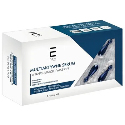 Enilome Healthy Beauty E Pro, Serum multiaktywne w kapsułkach twist-off