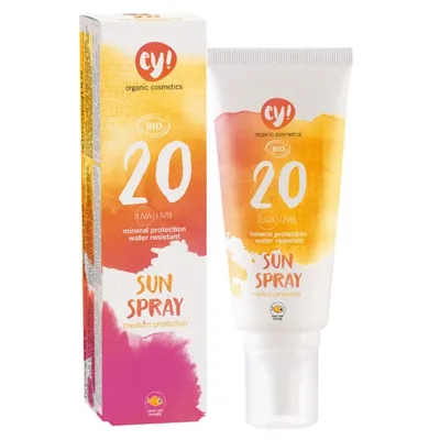 Eco Cosmetics Eco Young, Ey! Sun Spray SPF 20 (Spray na słońce SPF 20)