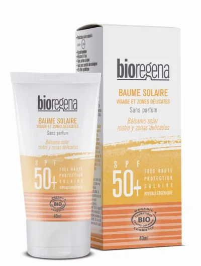 Bioregena Baume Solaire Visage SPF 50+ (Przeciwsłoneczny krem-balsam do twarzy)