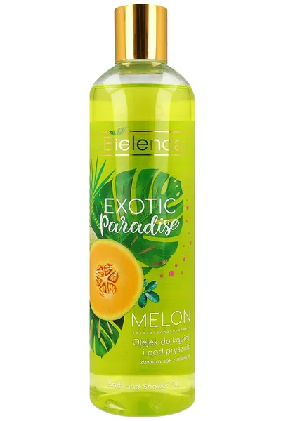 Bielenda Exotic Paradise, Bath & Shower Oil (Olejek do kąpieli i pod prysznic `Melon`)