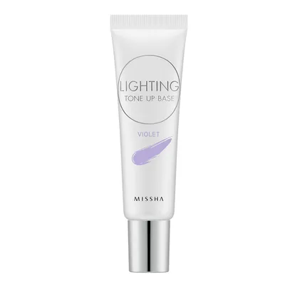 Missha Lighting Tone Up Base Violet (Baza pod makijaż)