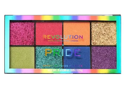 Revolution Beauty (Makeup Revolution) Makeup Revolution x Pride Express, Spirit Of Pride Shadow Palette (Paleta 8 cieni do powiek)