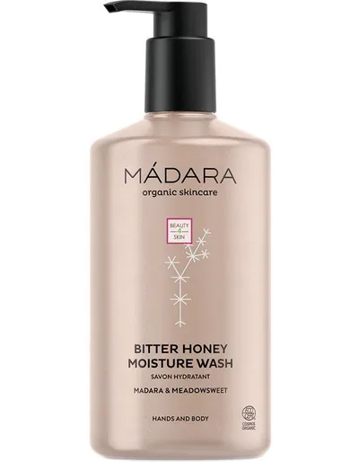 Madara Organic Skincare Bitter Honey, Moisture Wash (Żel pod prysznic)