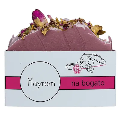 Mayram Mydło naturalne z kozim mlekiem `Na bogato`