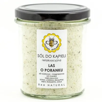 Miodowa Mydlarnia Sól do kąpieli `Las o poranku`