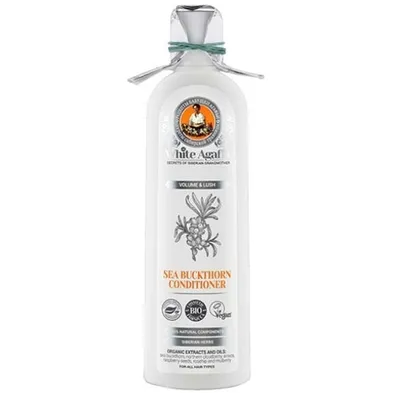 Receptury Babuszki Agafii White Agafia, Sea Buckthorn Conditioner (Biała Agafia, Rokitnikowy balsam do włosów `Objętość i puszystość`)