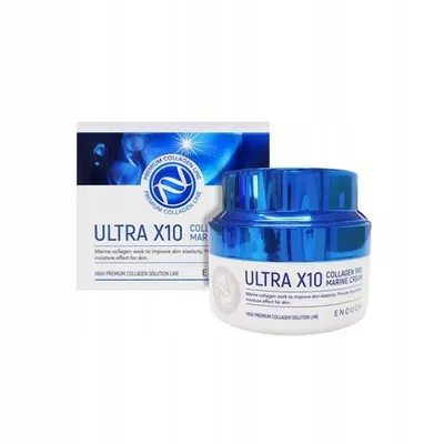 Enough Ultra X10, Collagen Pro Marine Cream (Krem do twarzy z kolagenem)