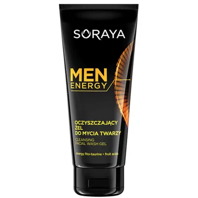 Soraya Men Energy, Oczyszczający żel do mycia twarzy