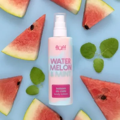 Fluff Watermelon & Mint Body Lotion (Balsam do ciała o zapachu arbuza i mięty)