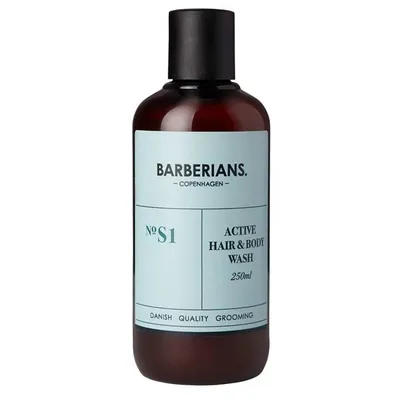 Barberians Copenhagen Active Hair & Body Wash No.S1 (Płyn do mycia ciała i włosów)