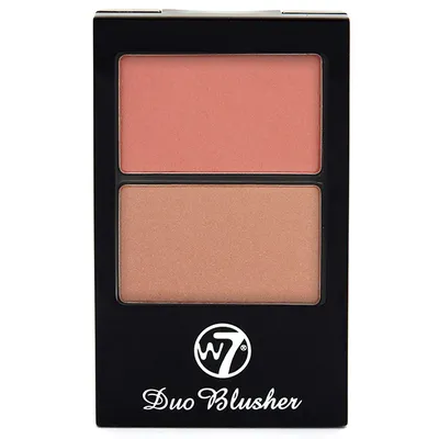 W7 Duo Blusher Compact (Podwójny róż do policzków)