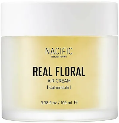 Nacific Real Floral, Air Cream Calendula (Lekki krem do twarzy z nagietkiem)