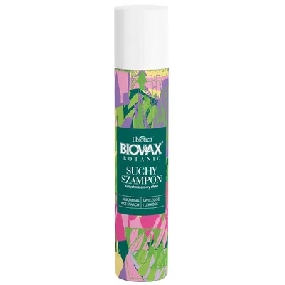 L'biotica Biovax Botanic, Suchy szampon do codziennego stosowania