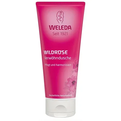 Weleda Wildrosen, Verwohndusche (Relaksujący żel pod prysznic z olejkiem z dzikiej róży)