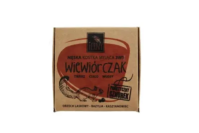 Ferny Męska kostka do mycia 3 w 1 `Wiewiórczak`