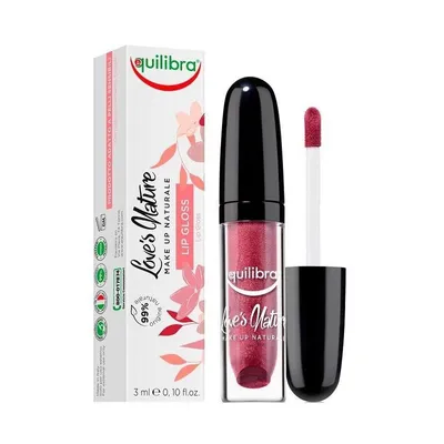 Equilibra Love's Nature Makeup Naturale, Lip Gloss (Błyszczyk do ust)