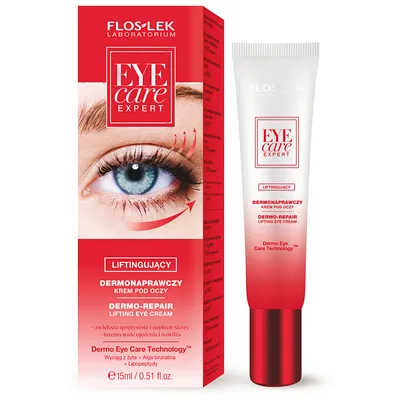 Floslek Eye Care Expert, Liftingujący dermonaprawczy krem pod oczy