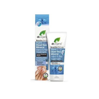 Dr.Organic Dead Sea Mineral Hand & Nail Treatment Cream (Krem do rąk i paznokci z minerałami z Morza Martwego)