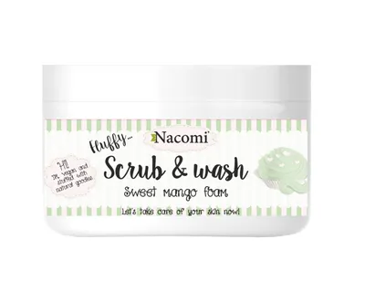 Nacomi Scrub & Wash, Sweet Mango Foam (Piankowy peeling mango)
