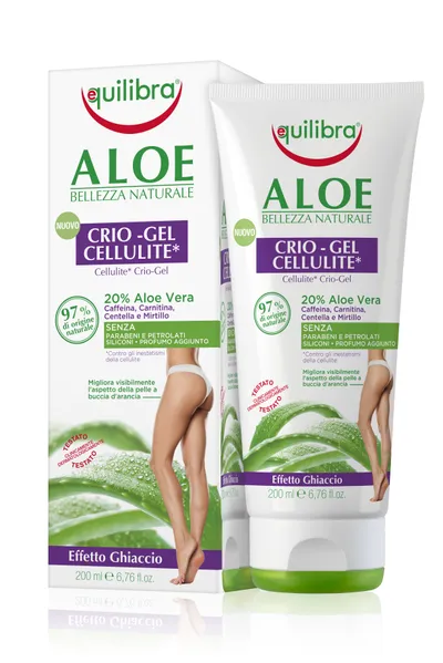 Equilibra Aloe Crio - Gel Cellulite (Aloesowy chłodzący żel antycellulitowy 20% aloesu)