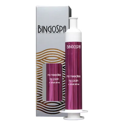 BingoSpa No Needles No Pain + Snail Slime (Bez igieł bez bólu ze śluzem ślimaka)