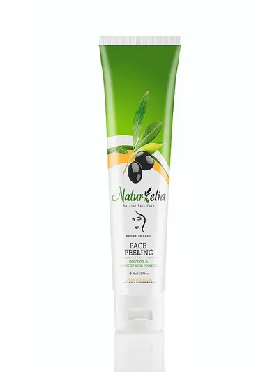 Naturelia Peeling do twarzy `Organiczna oliwa z oliwek, pestki moreli i biała herbata`