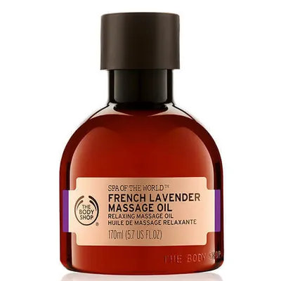 The Body Shop Spa of the World, French Lavender Massage Oil (Lawendowy olejek do masażu)