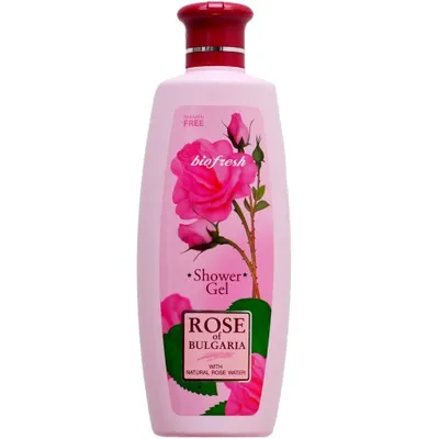 BioFresh Cosmetics Rose of Bulgaria, Shower Gel (Różanyżel pod prysznic)