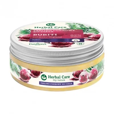 Herbal Care Cukrowy peeling do ciała `Buriti`