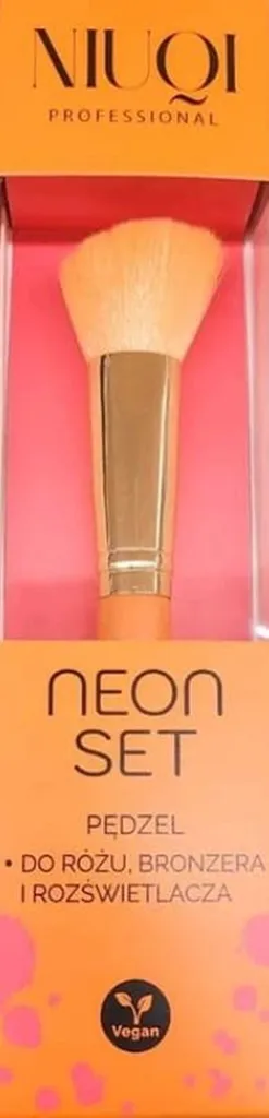 Niuqi Professional, Neon Set, Pędzel do różu,bronzera i rozświetlacza