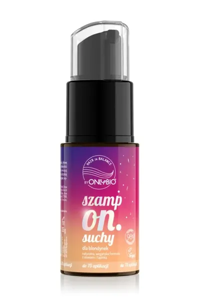 OnlyBio Hair in Balance, Suchy szampon dla blondynek