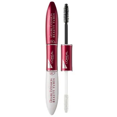 L'Oreal Paris Double Extension Beauty Tubes (Tusz z bazą 2 w 1 wydłużający)