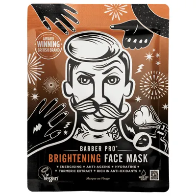 Barber Pro Brightening Face Mask (Rozjaśniająca maseczka do twarzy)