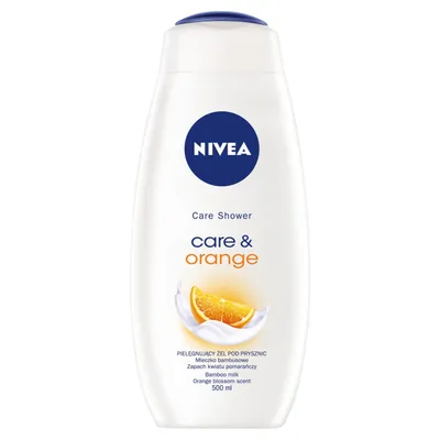 Nivea Care & Orange, Pielęgnujący żel pod prysznic