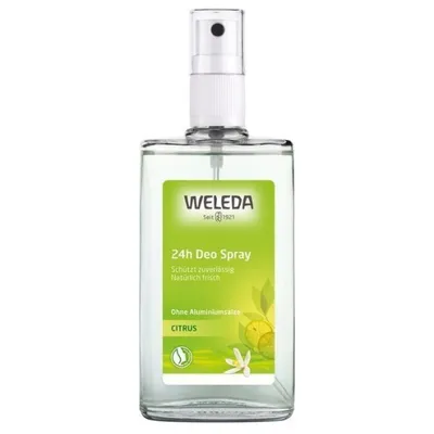 Weleda Citrus Deodorant Spray Naturlich Frisch 24h (Dezodorant cytrynowy 24h bez soli aluminiowych)