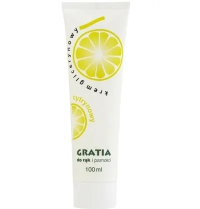 O.L.A Cosmetics Gratia, Krem do rąk i paznokci glicerynowy cytrynowy