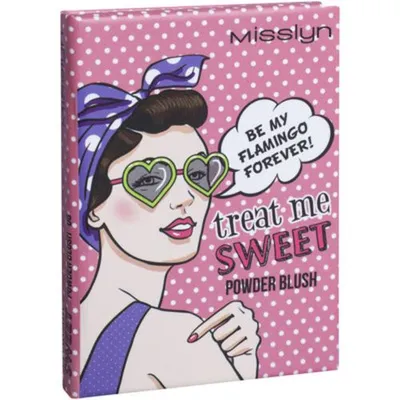 Misslyn Treat Me Sweet, Powder Blush (Róż do policzków)
