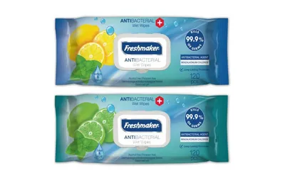 Fulya Freshmaker, Antibacterial Wet Wpies (Chusteczki antybakteryjne na mokro (różne rodzaje))