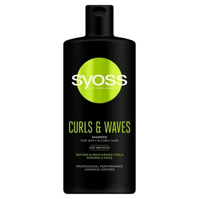 Syoss Professional Performance, Curls & Waves Shampoo (Szampon wygładzający włosy)