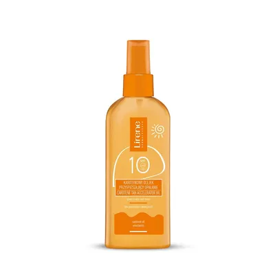Lirene Dermoprogram Carotene Tan Accelerator Oil SPF10 (Olejek wzmacniający opaleniznę z karotenem)